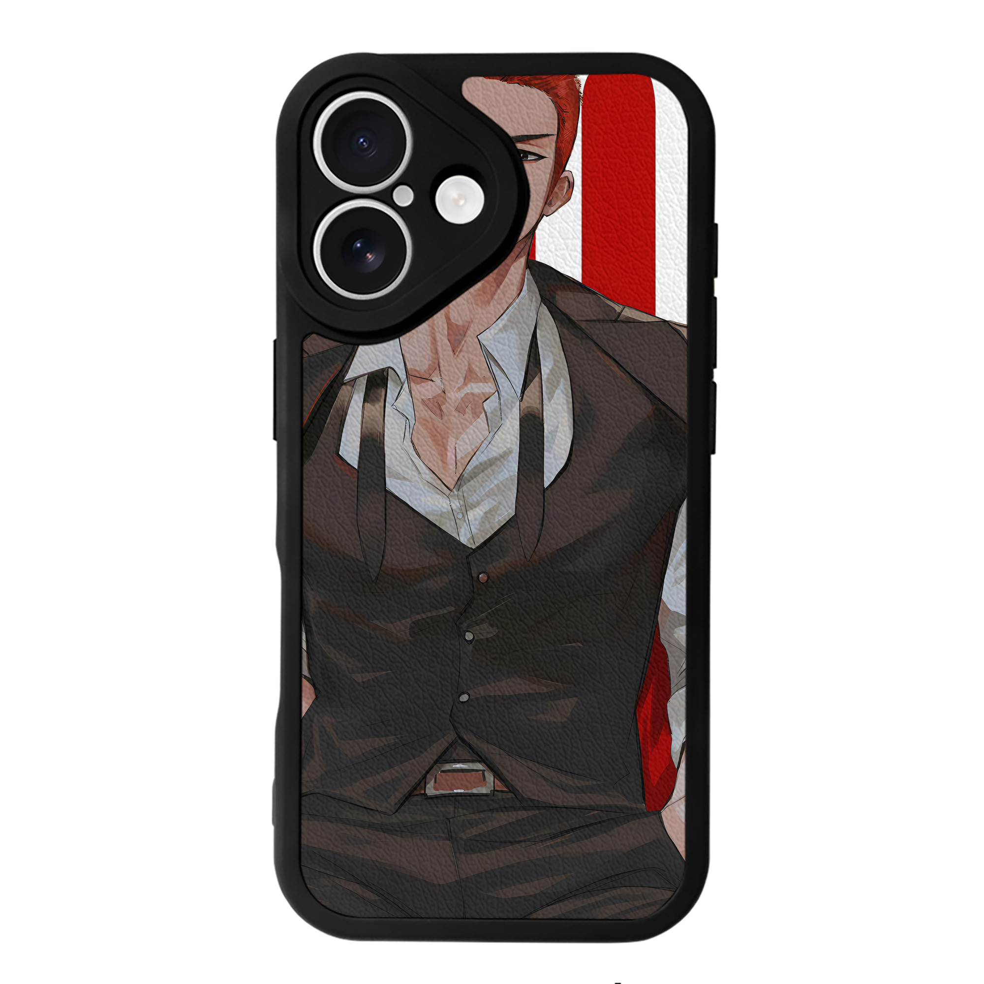 （画像用） SLAM DUNK／スラムダンク 【iPhone 16シリーズ対応】シリコンスマホケース（レザー調） 材質：シリコン